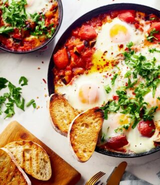 Shakshuka cu legume