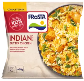 Pui cu sos de unt în stil indian