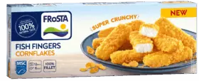 Fish Fingers cu fulgi de porumb