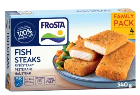 FISH STEAKS 340g