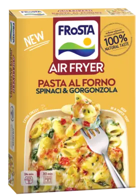 Pasta al forno spinaci & gorgonzola